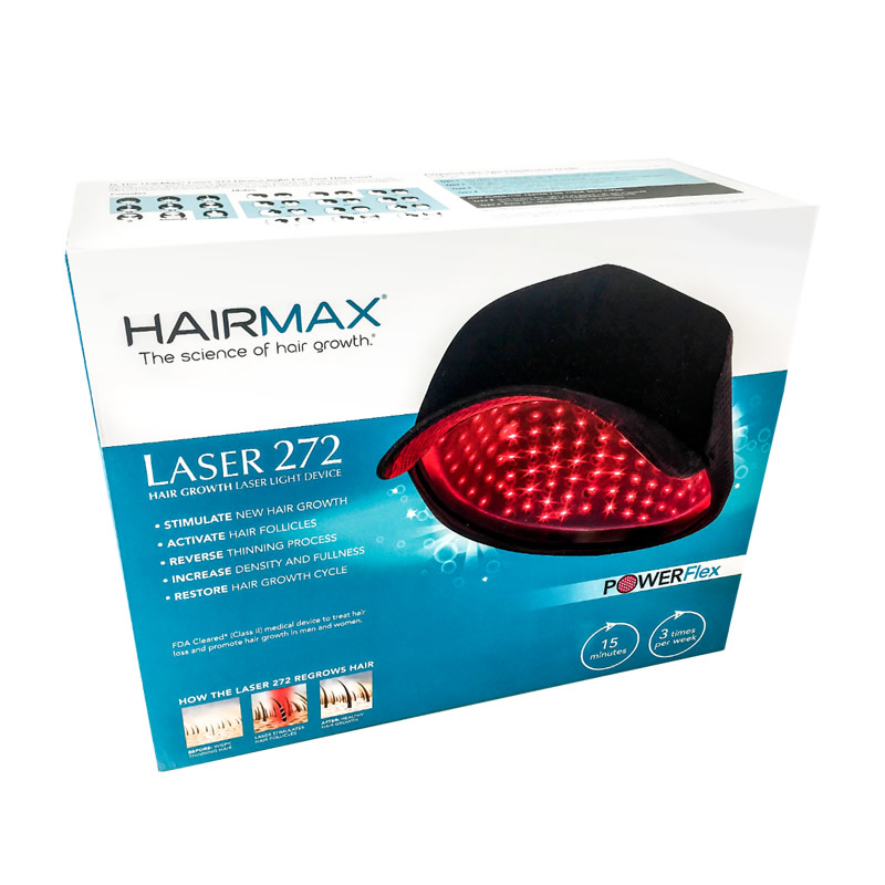 картинка Лазерная кепка HairMax Laser 272 powerflex cap